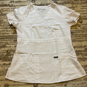 Grey’s Anatomy Barco White Scrub Top Shirt